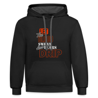 Let The Blood Sweat & Tears Drip Premium Hoodie - black/asphalt