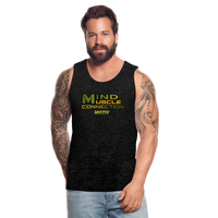 Mind Muscle Connection Men’s Premium Tank - charcoal grey