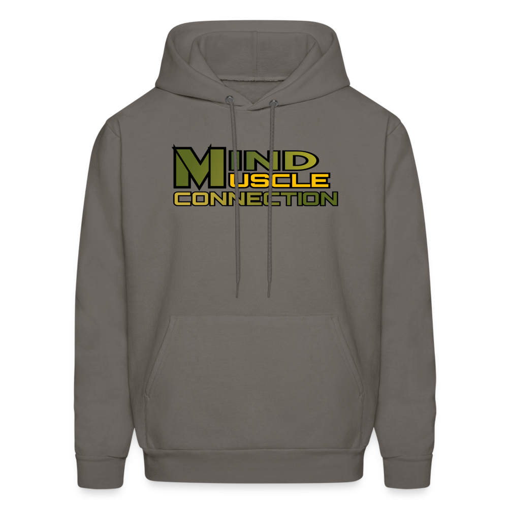 Mind Muscle Connection Men's Hoodie - asphalt gray