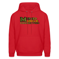 Mind Muscle Connection Men's Hoodie - red