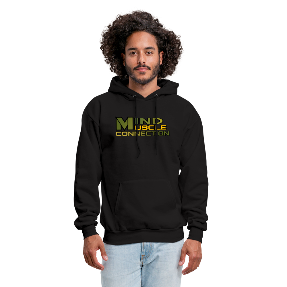 Mind Muscle Connection Men's Hoodie - black