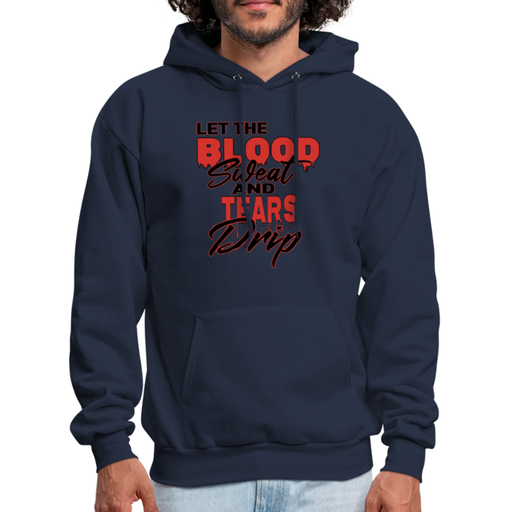 Blood Sweat & Tears Men's Premium Hoodie - navy