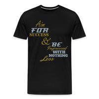 Aim For Success Men's Premium T-Shirt - black