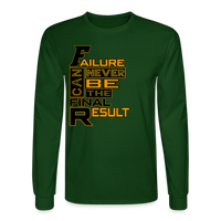 FINAL RESULT Men's Long Sleeve T-Shirt - forest green