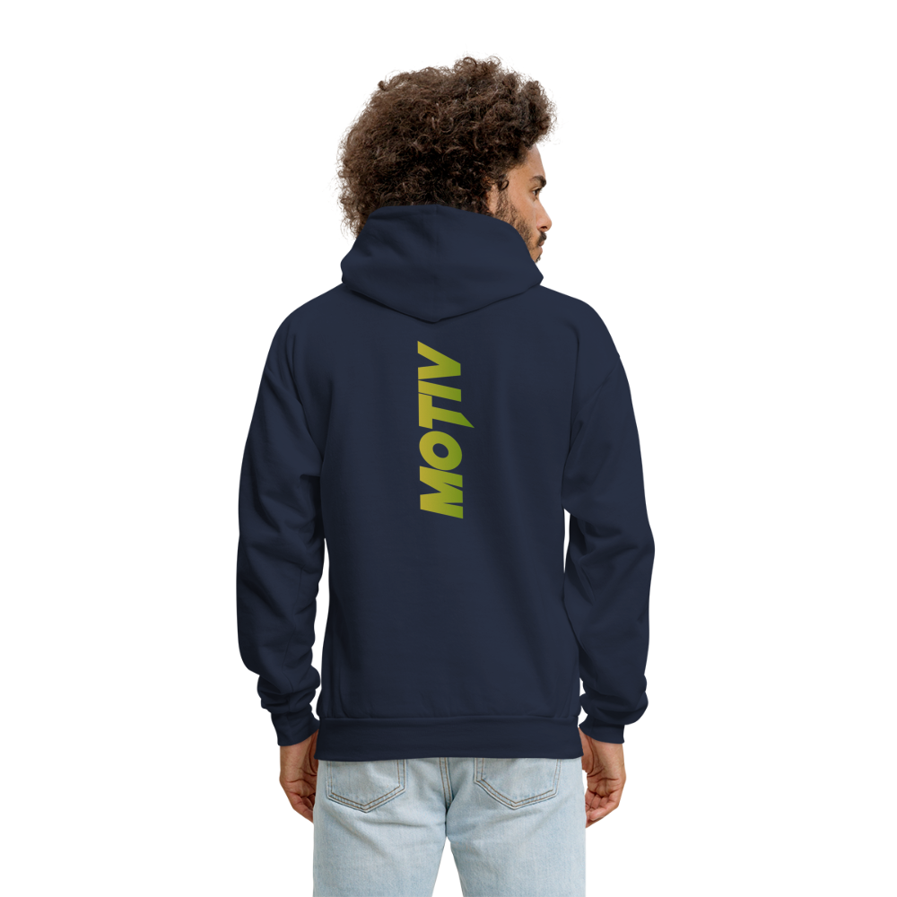 Mind Muscle Connection Men's Hoodie - navy