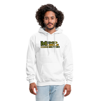 Mind Muscle Connection Men's Hoodie - white