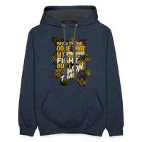 Been There Done That premium Hoodie - indigo heather/asphalt