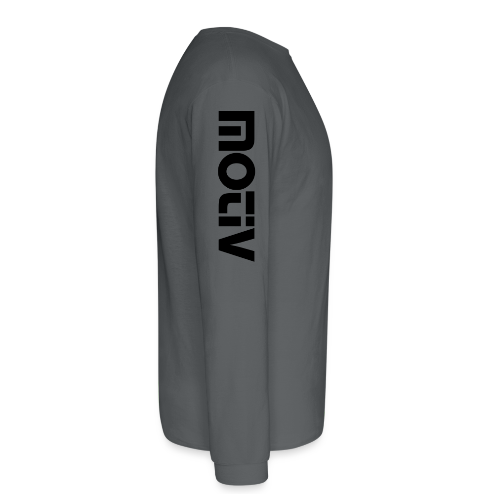 FINAL RESULT Men's Long Sleeve T-Shirt - charcoal