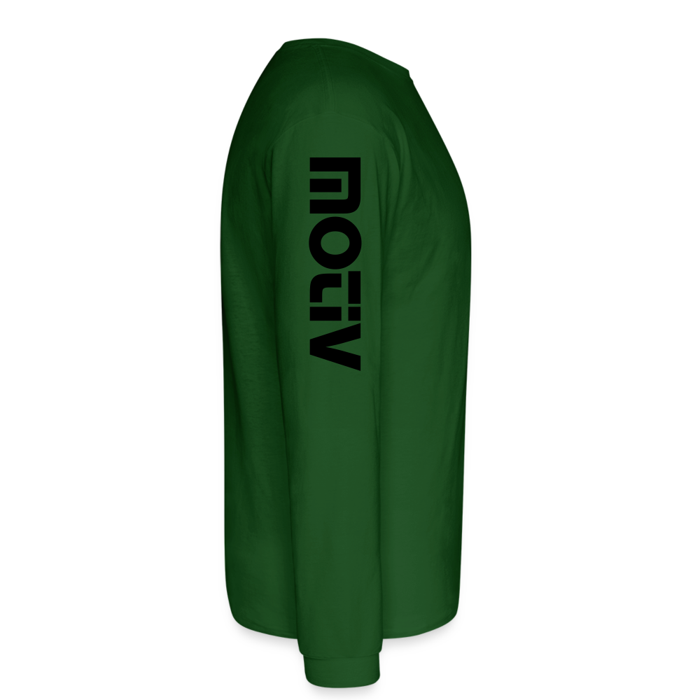 FINAL RESULT Men's Long Sleeve T-Shirt - forest green