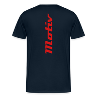 "TRUE FREEDOM" Men’s Premium Organic T-Shirt - deep navy