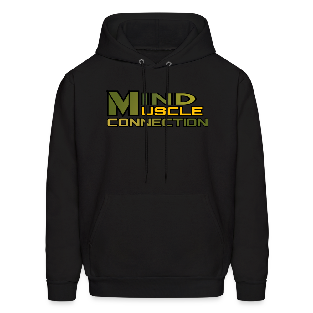 Mind Muscle Connection Men's Hoodie - black