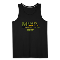 Mind Muscle Connection Men’s Premium Tank - black