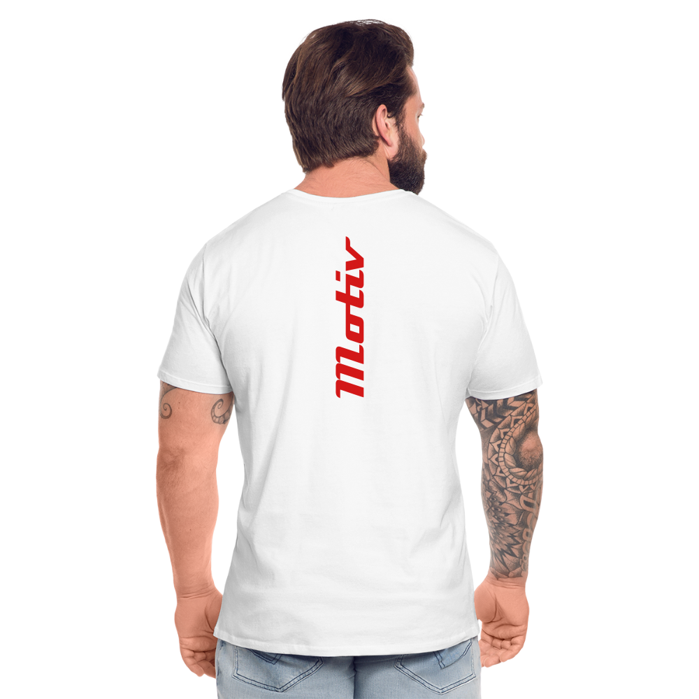 "TRUE FREEDOM" Men’s Premium Organic T-Shirt - white