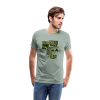 Men's Premium T-Shirt - steel green