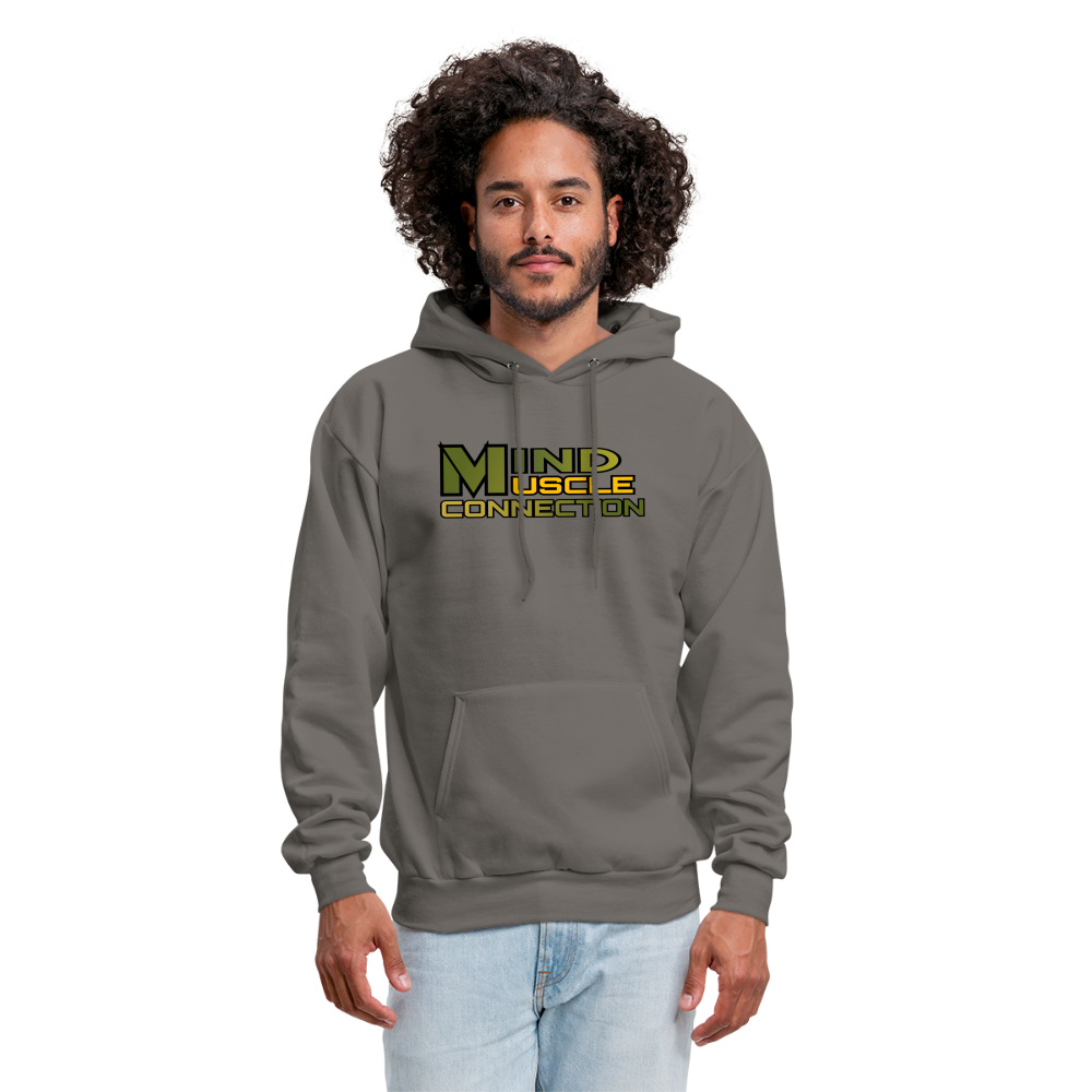 Mind Muscle Connection Men's Hoodie - asphalt gray