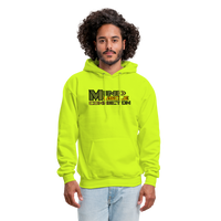 Mind Muscle Connection Men's Hoodie - safety green