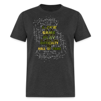 Life Is A Game Classic T-Shirt - heather black