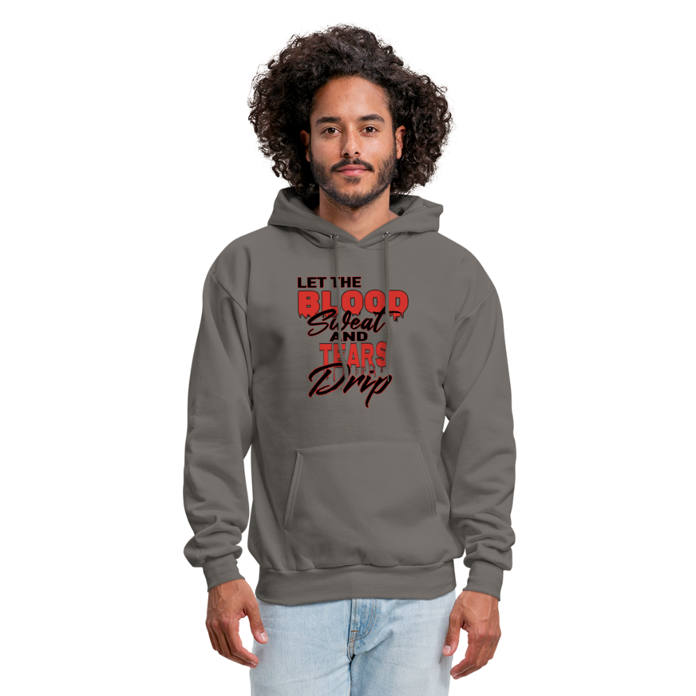 Blood Sweat & Tears Men's Premium Hoodie - asphalt gray