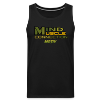 Mind Muscle Connection Men’s Premium Tank - black