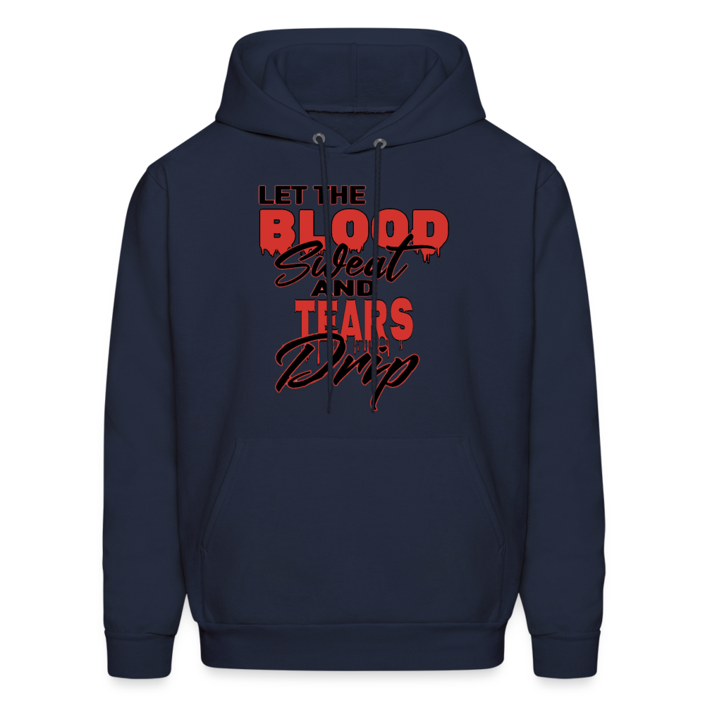 Blood Sweat & Tears Men's Premium Hoodie - navy