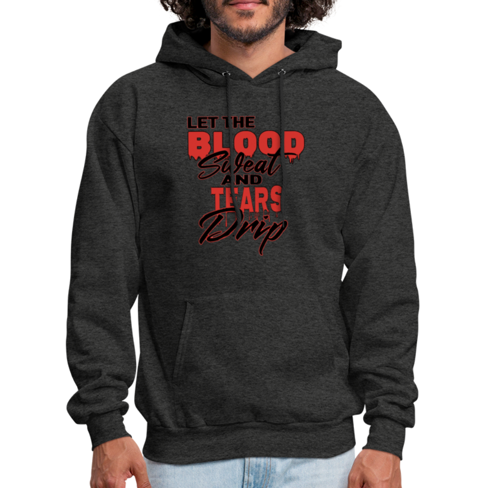 Blood Sweat & Tears Men's Premium Hoodie - charcoal grey