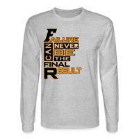 FINAL RESULT Men's Long Sleeve T-Shirt - heather gray