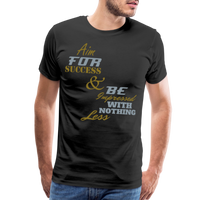 Aim For Success Men's Premium T-Shirt - black