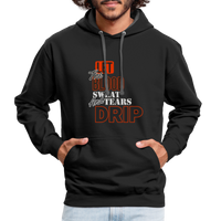 Let The Blood Sweat & Tears Drip Premium Hoodie - black/asphalt