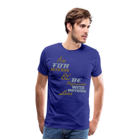 Aim For Success Men's Premium T-Shirt - royal blue