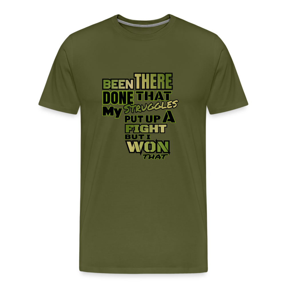 Men's Premium T-Shirt - olive green