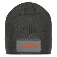 Motiv Patch Beanie - charcoal grey