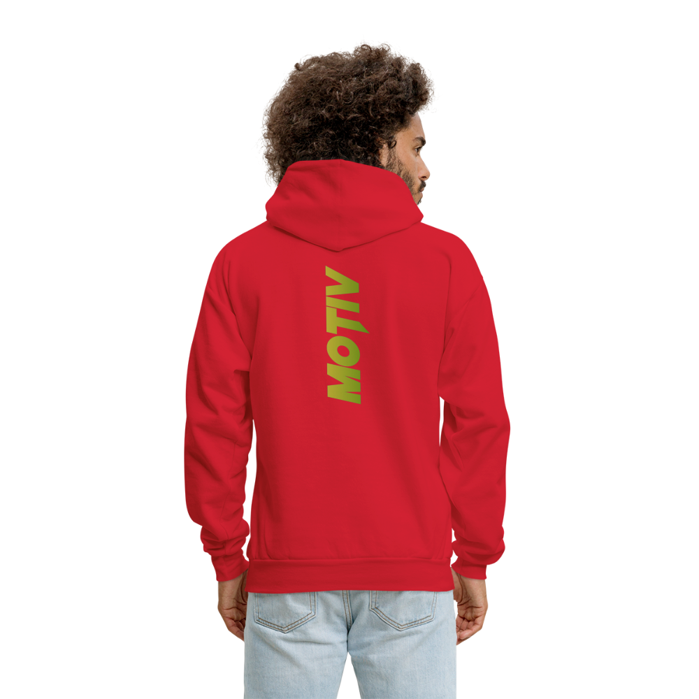 Mind Muscle Connection Men's Hoodie - red