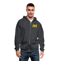 "Blood Sweat & Tears  Heavy Blend Adult Zip Hoodie - deep heather