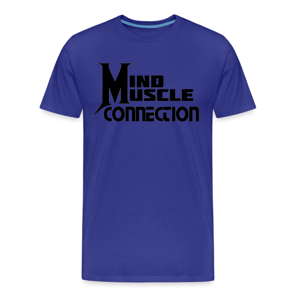 Mind Muscle Connection Men’s Premium Organic T-Shirt - royal blue