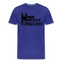 Mind Muscle Connection Men’s Premium Organic T-Shirt - royal blue