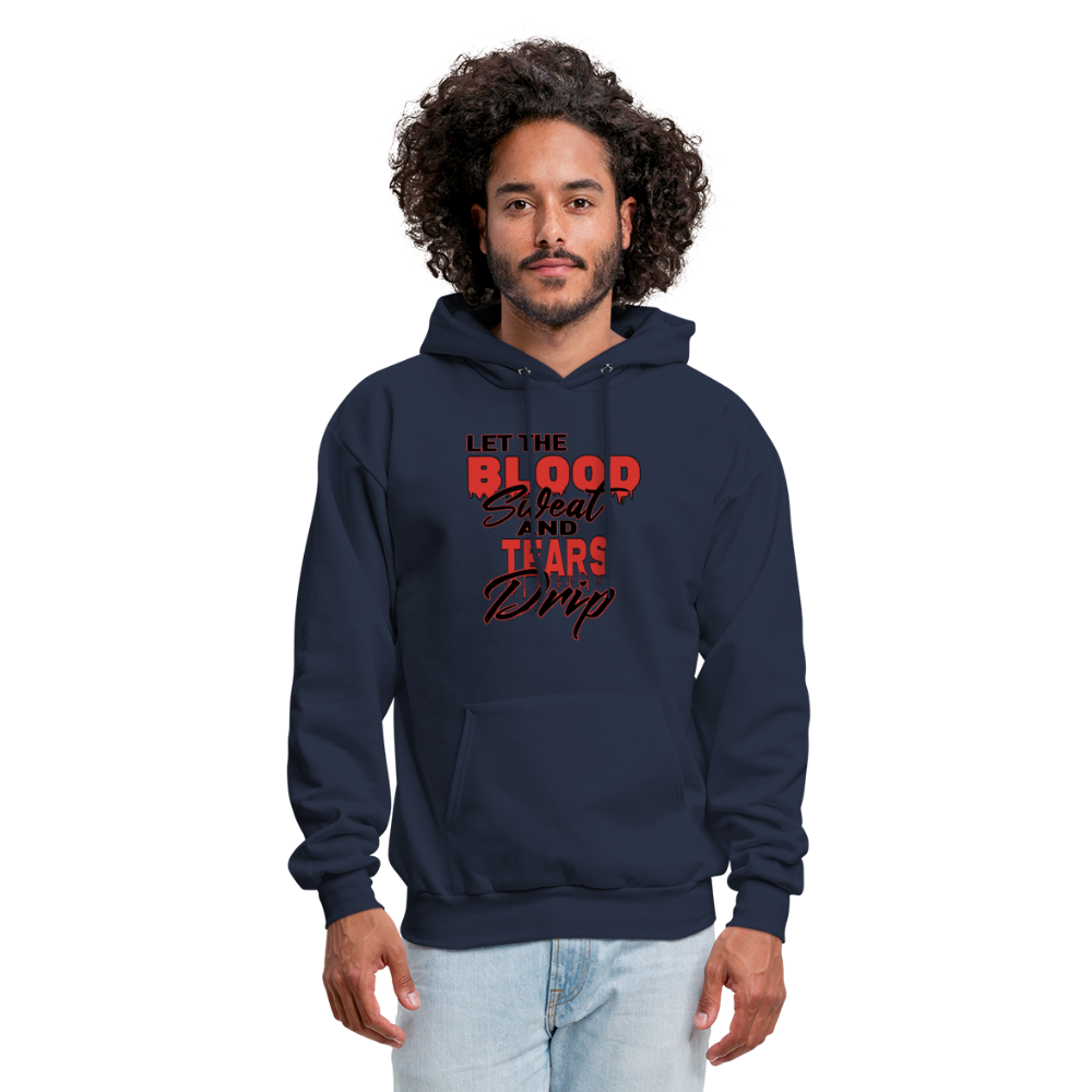 Blood Sweat & Tears Men's Premium Hoodie - navy