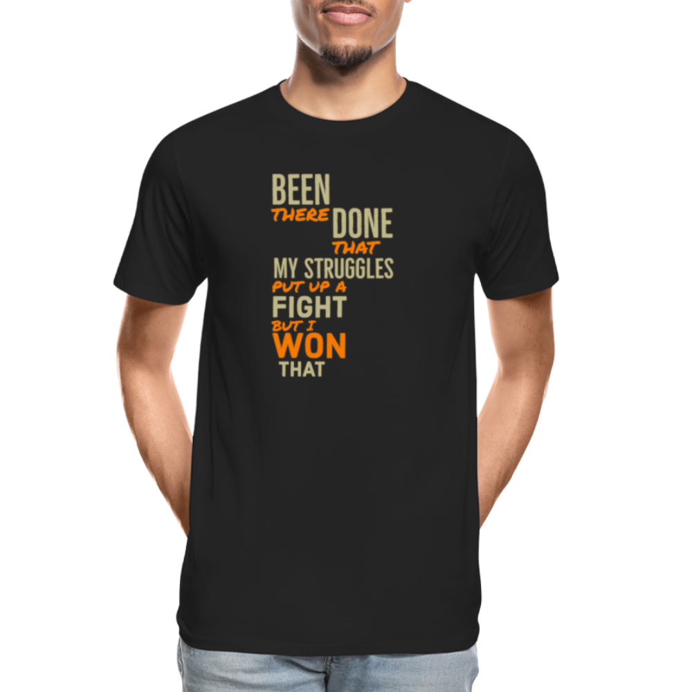 BEEN THERE DONE THAT Men’s Premium  T-Shirt - black