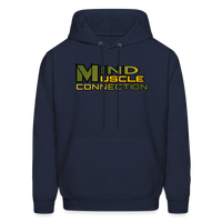 Mind Muscle Connection Men's Hoodie - navy