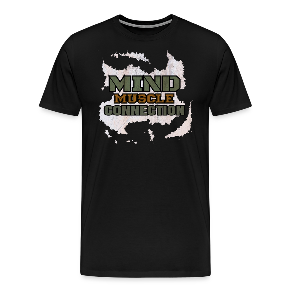 Mind Muscle Connection Premium T-Shirt - black