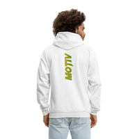 Mind Muscle Connection Men's Hoodie - white