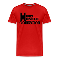 Mind Muscle Connection Men’s Premium Organic T-Shirt - red