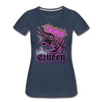 Taurus Queen Women’s Premium Organic T-Shirt - navy