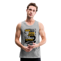 Comeback Victory Men’s Premium Tank - heather gray