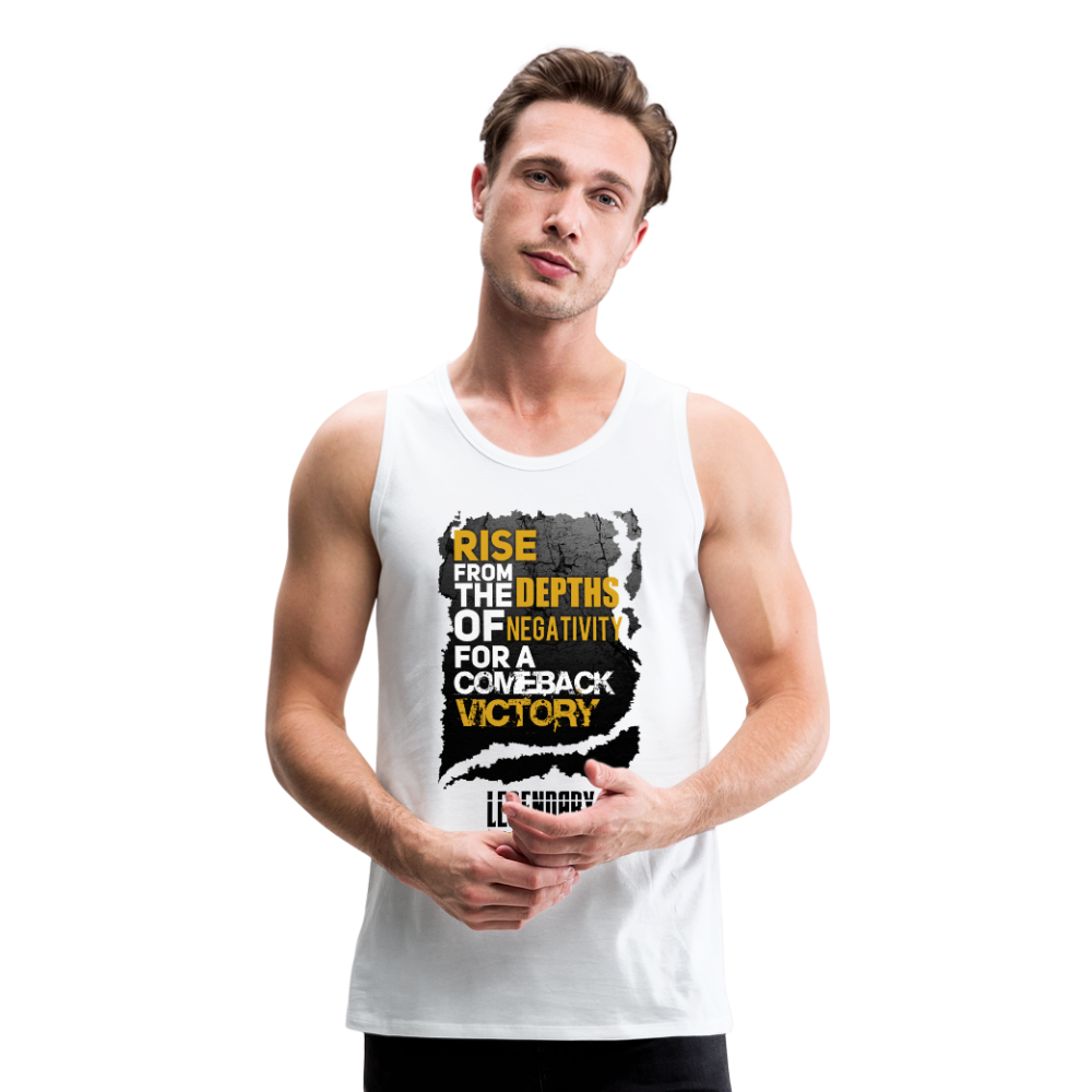 Comeback Victory Men’s Premium Tank - white