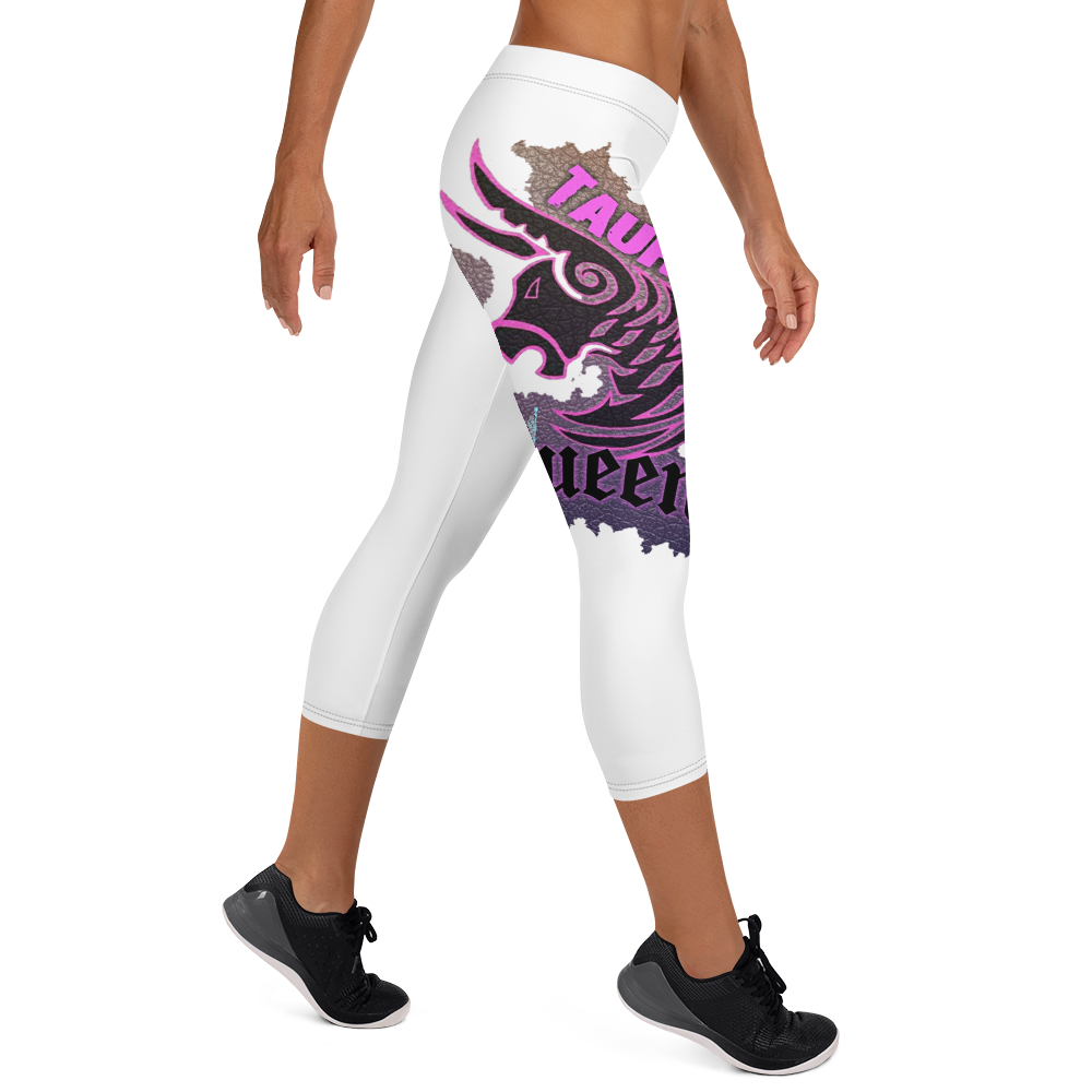 "Taurus Queen" Capri Leggings