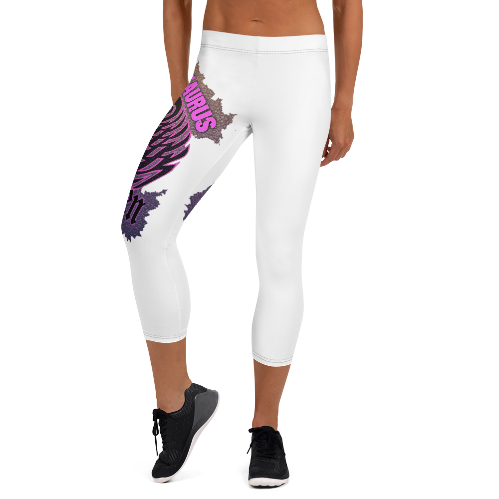 "Taurus Queen" Capri Leggings