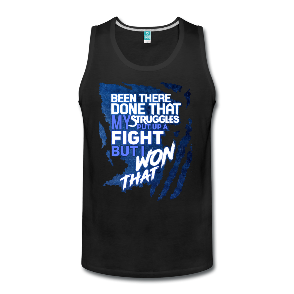 "BEEN THERE DONE THAT" Men’s Premium Tank - black