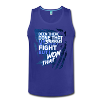 "BEEN THERE DONE THAT" Men’s Premium Tank - royal blue