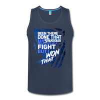 "BEEN THERE DONE THAT" Men’s Premium Tank - navy