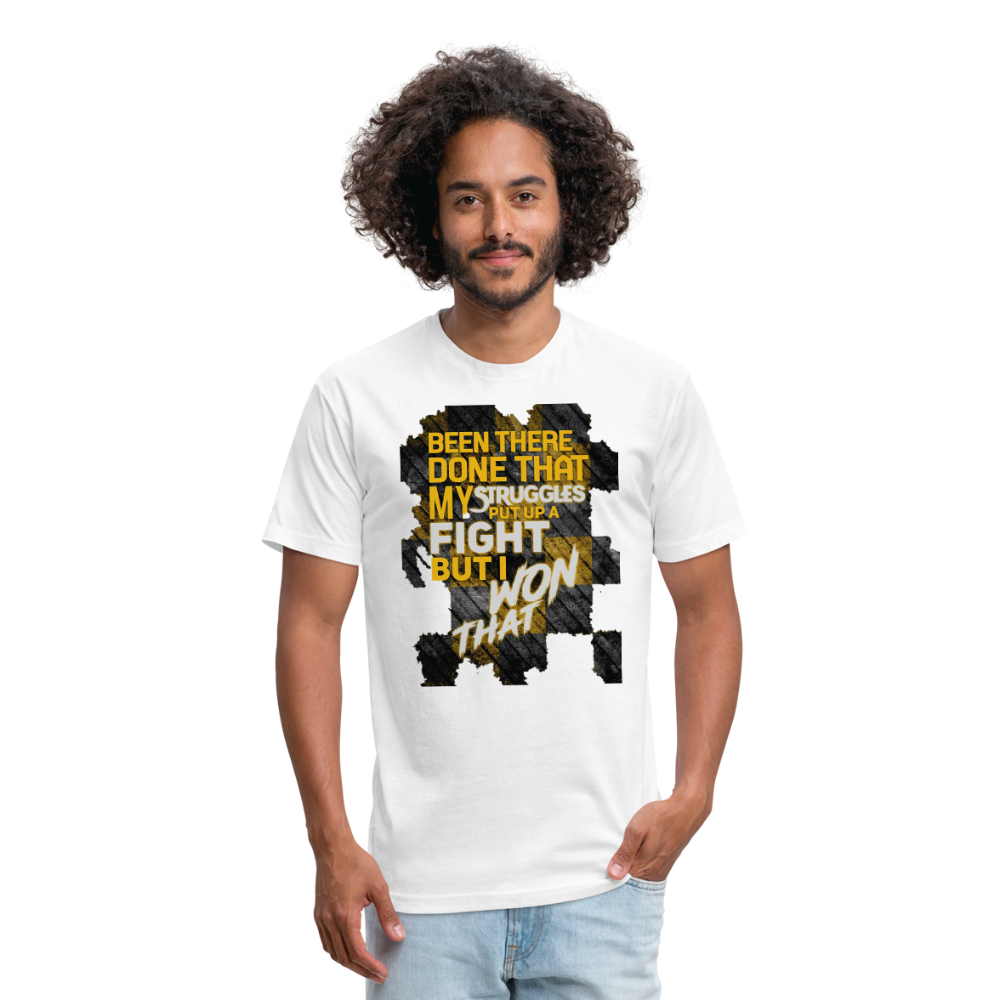 "BEEN THERE DONE THAT" T-Shirt by Next Level - white